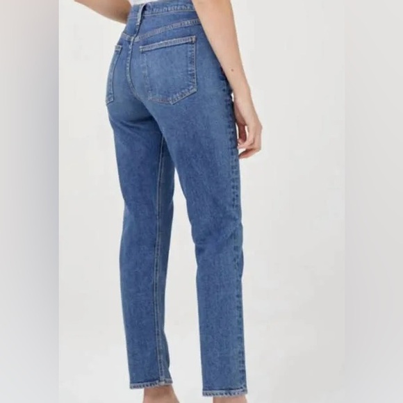 Agolde Merrel midrise straight leg Jeans Sz 25 - Picture 3 of 13